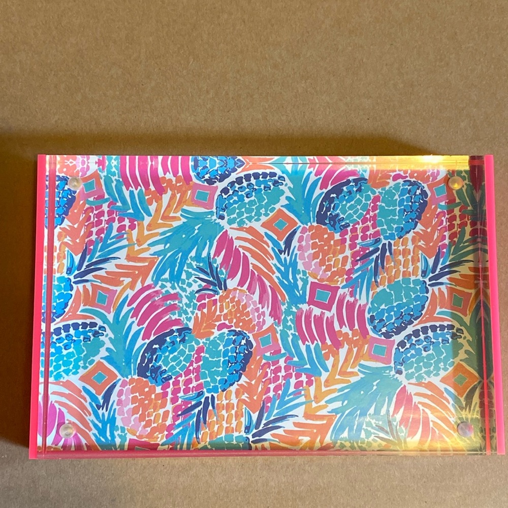Lilly Pulitzer Acrylic Picture Frame 4x6 Clear